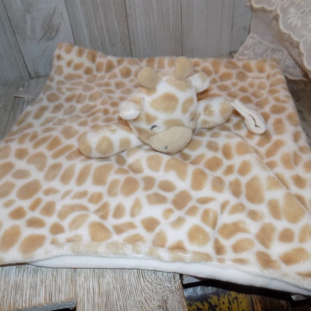 GIRAFFEE LOVEY SECURITY BLANKET  *